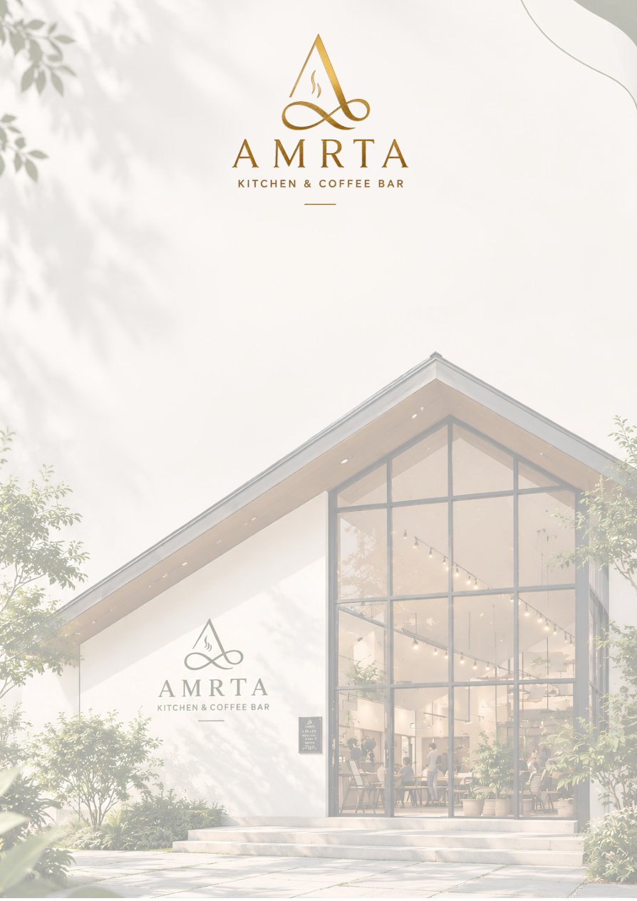 AMRTA Menu - AMRTA Kitchen & Coffee Bar