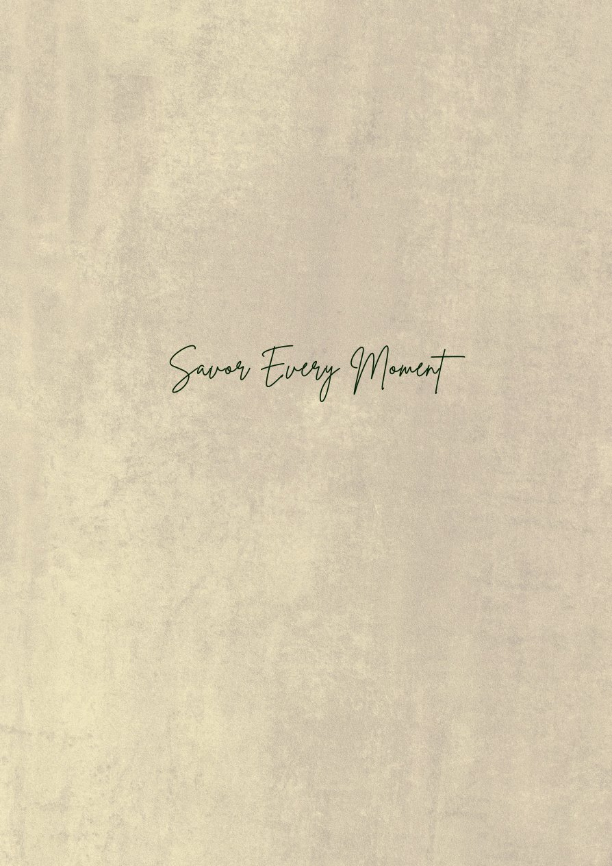 AMRTA Menu - Savor Every Moment